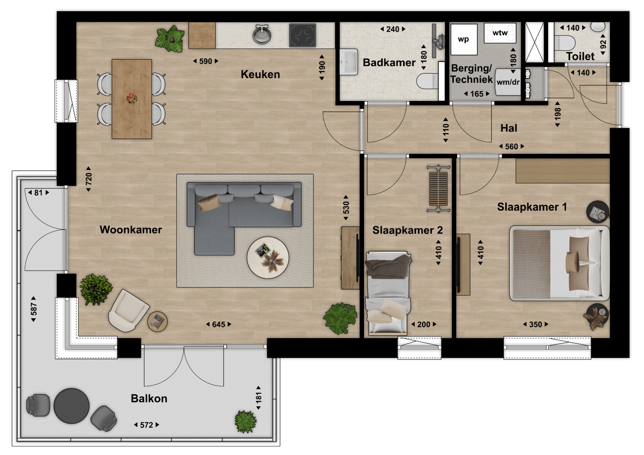 Photo 3 of Appartementen Blok 3 (Bouwnr. 3.10)