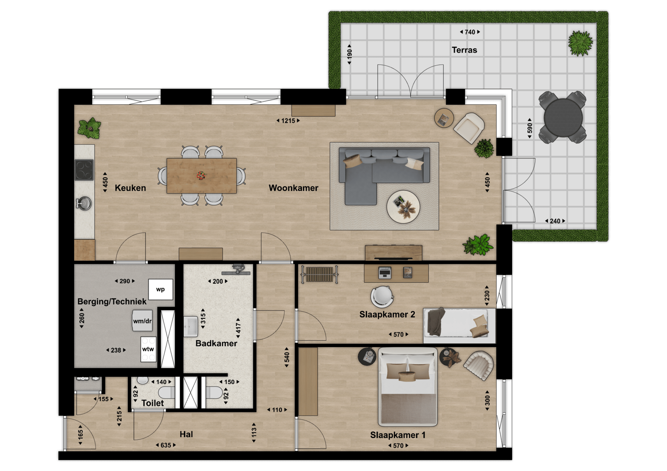 Photo 3 of Appartementen Blok 3 (Bouwnr. 3.03)