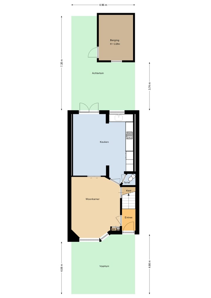 Tussenwoning te koop: Egbert de Grootstraat 30, Noordwijk (Zh)
