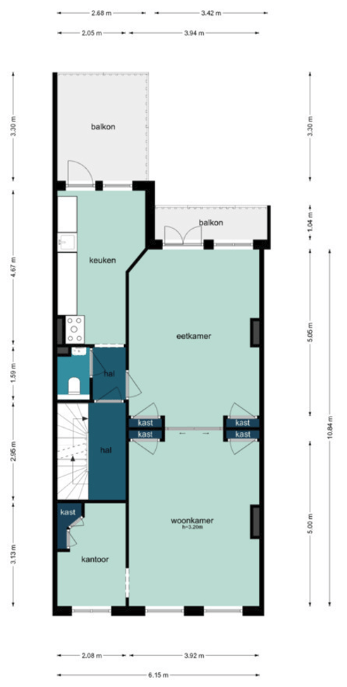 Appartement te huur: Willem Beukelsstraat 32-1, Amsterdam