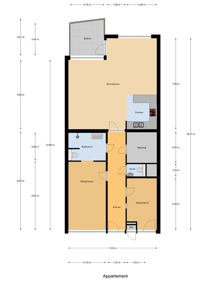 Appartement te koop: Boslaan 37, Nieuwerkerk Aan Den Ijssel