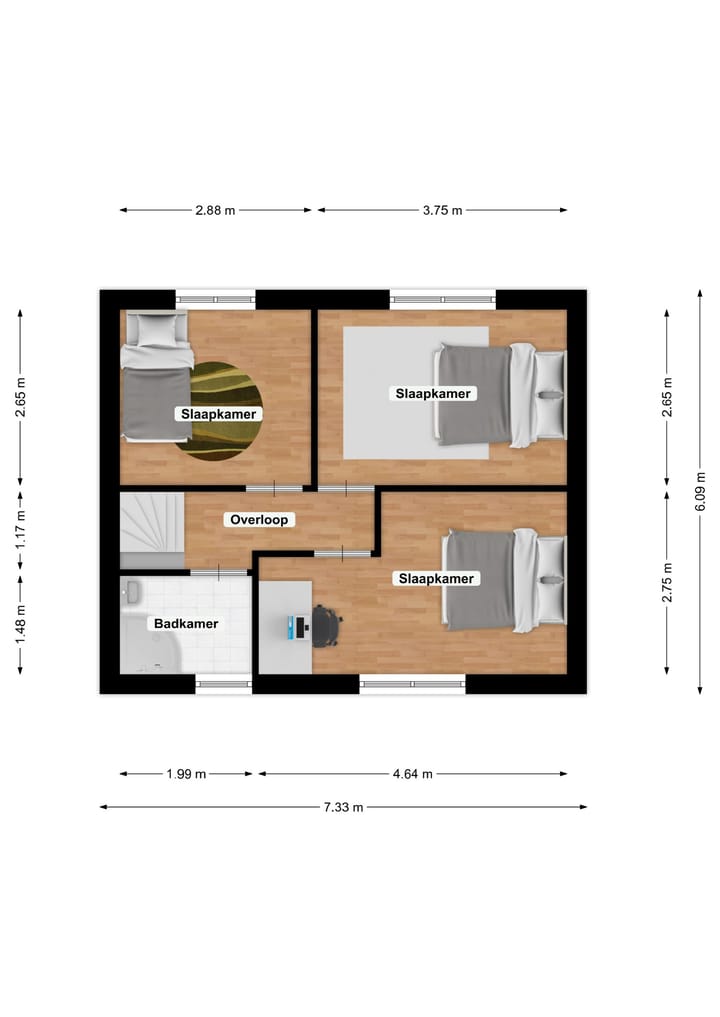 Tussenwoning te koop: Kampstraat 8, Kerkrade