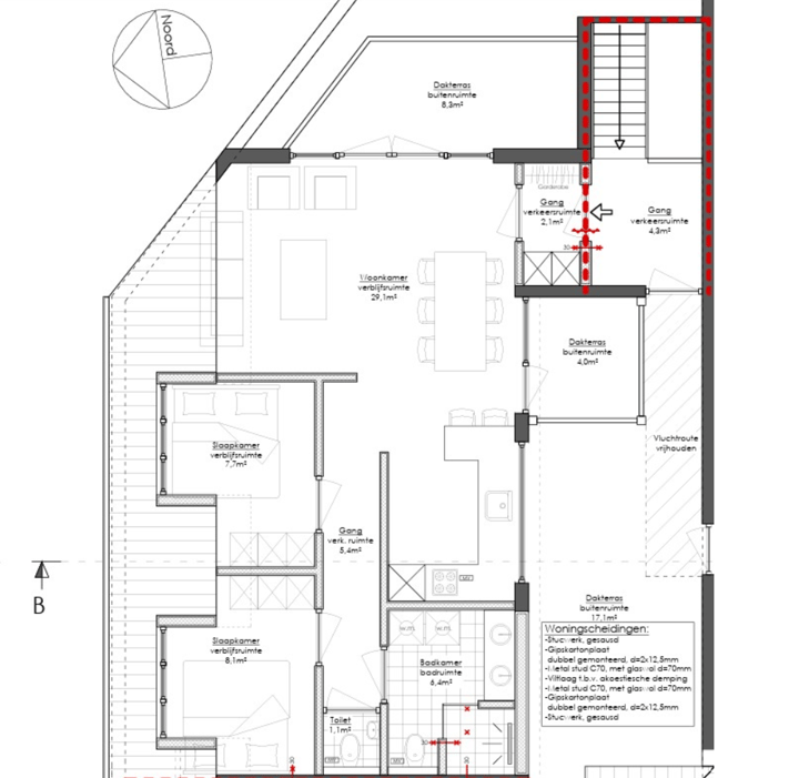 Appartement te huur: Franschesteeg 6, Bergen (Nh)