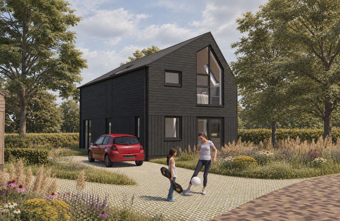 Foto 1 van Vrijstaande woning (Bouwnr. 6)