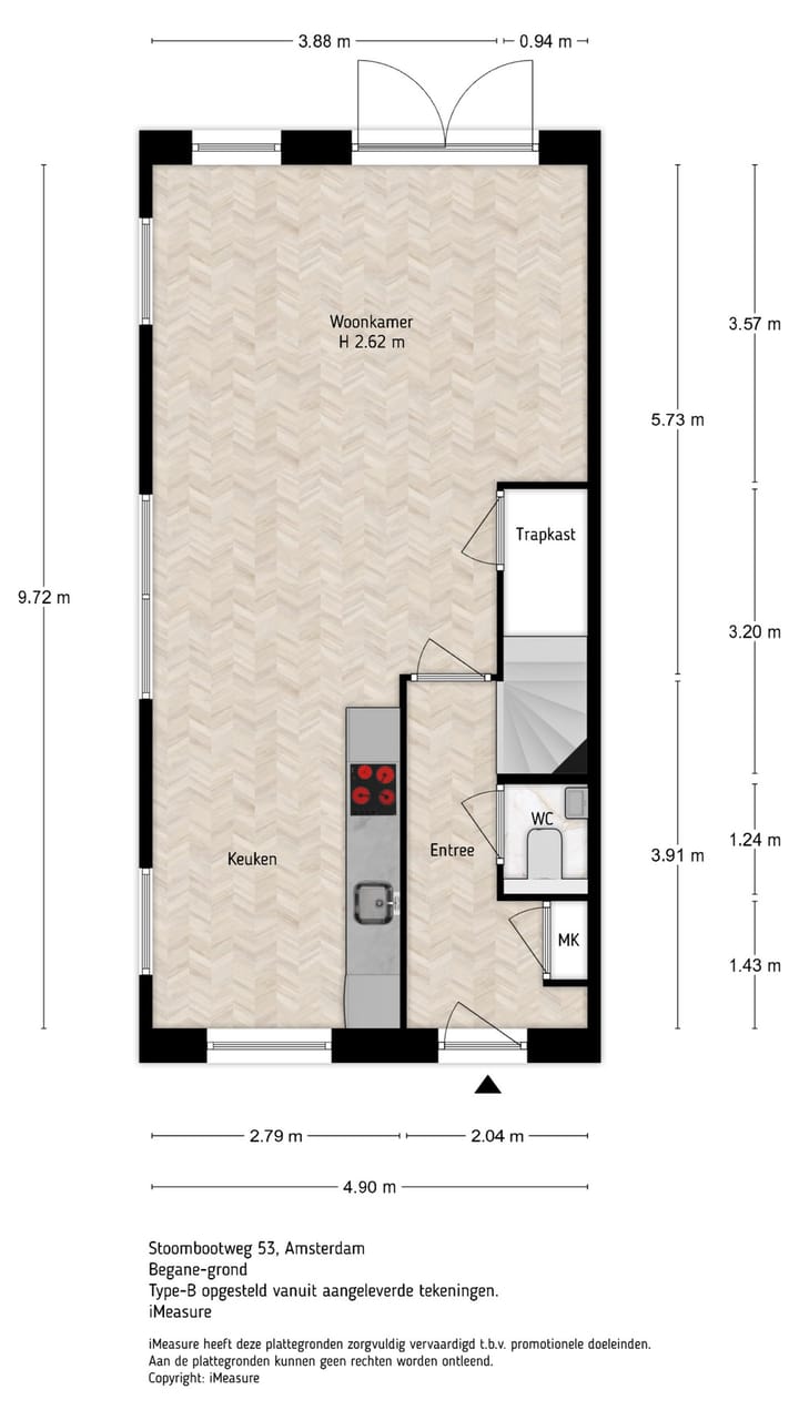 Woning te koop: Stoombootweg 53B, Amsterdam
