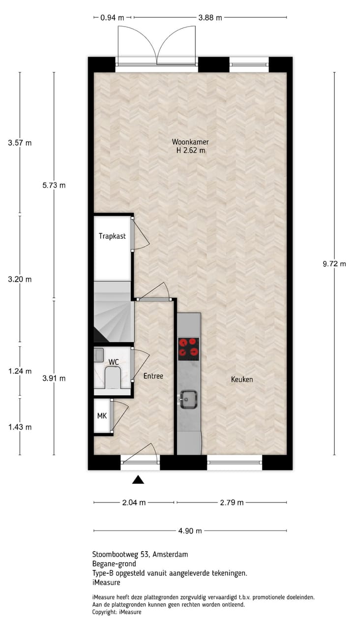Woning te koop: Stoombootweg 53F, Amsterdam