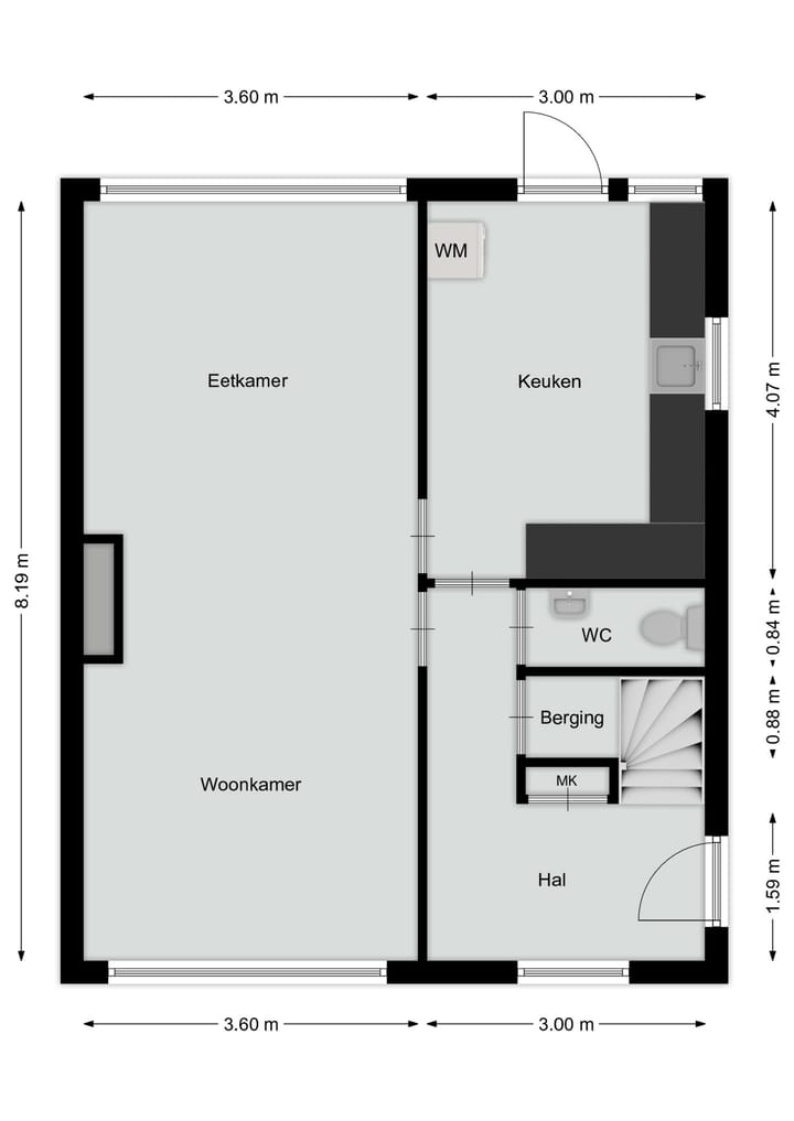 Hoekwoning te koop: Kasteel Hillenraedtstraat 17, Roermond