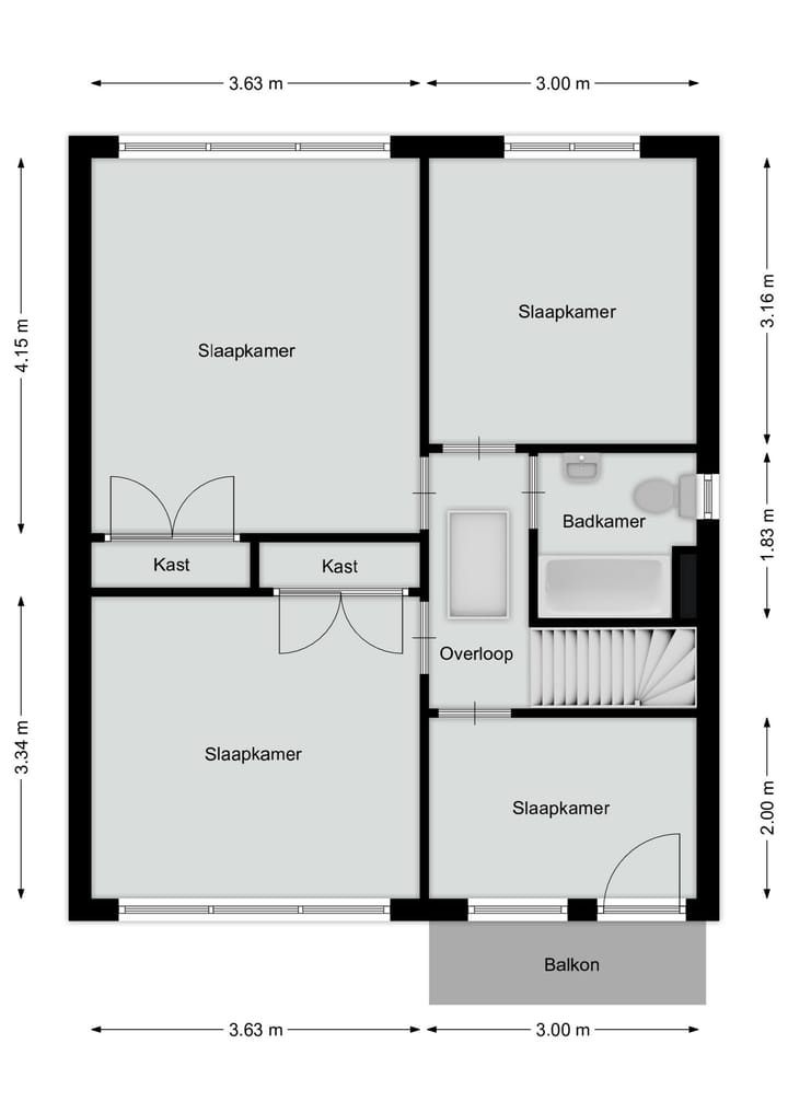 Hoekwoning te koop: Kasteel Hillenraedtstraat 17, Roermond