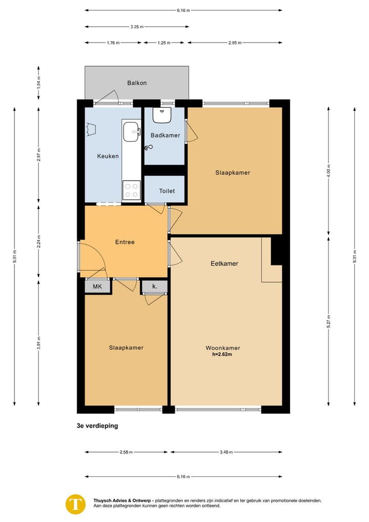 Appartement te koop: Steenbokstraat 62, Ijmuiden
