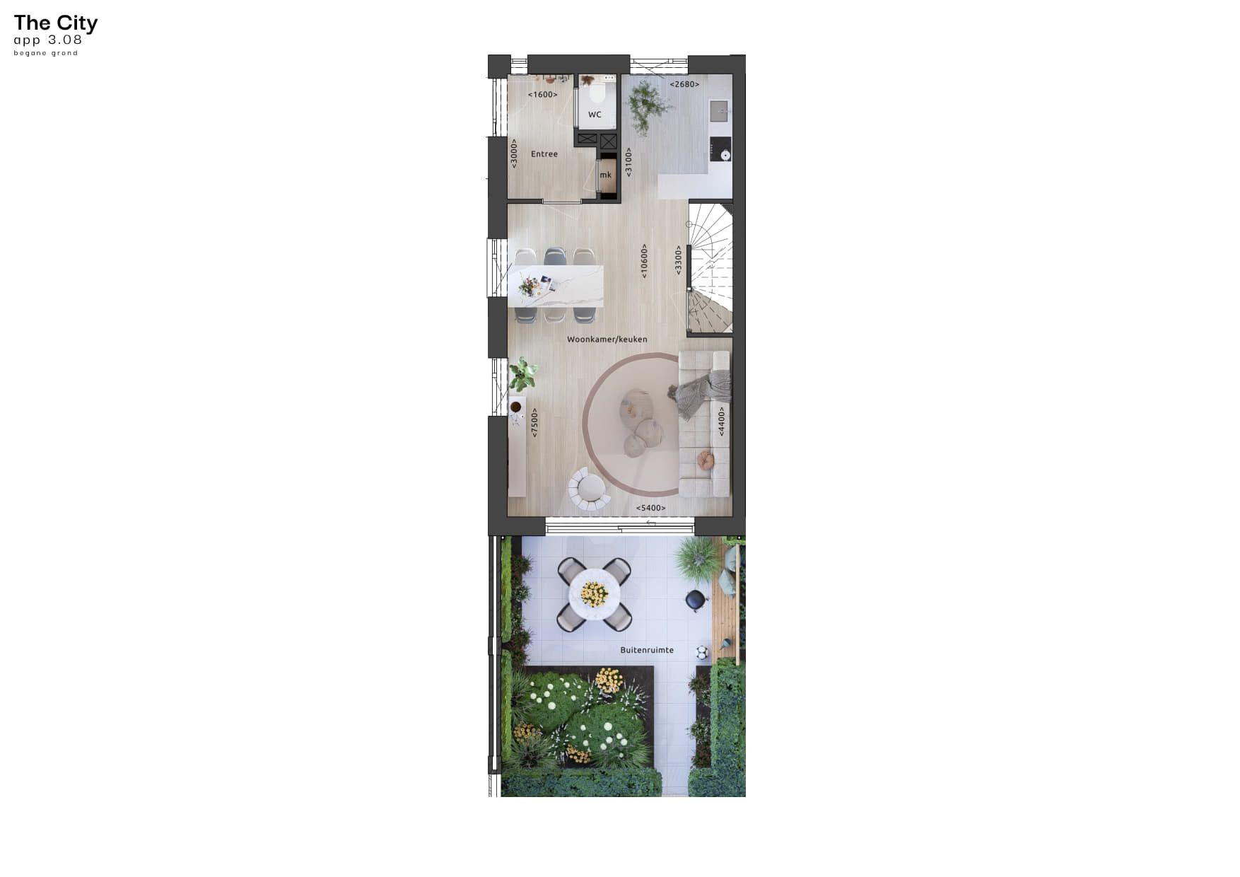 Hoekwoning T3 (Bouwnr. 3.08)  