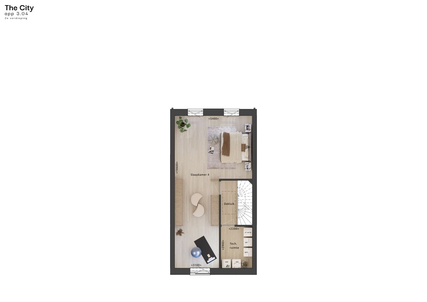 Photo 4 of Tussenwoning extra ruim (Bouwnr. 3.04)