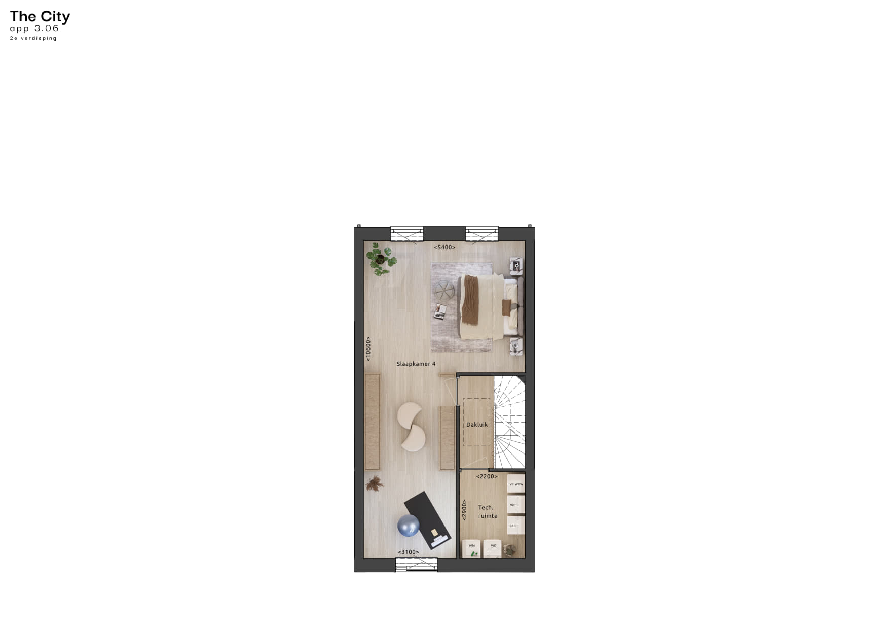 Foto 3 van Tussenwoning extra ruim (Bouwnr. 3.06)