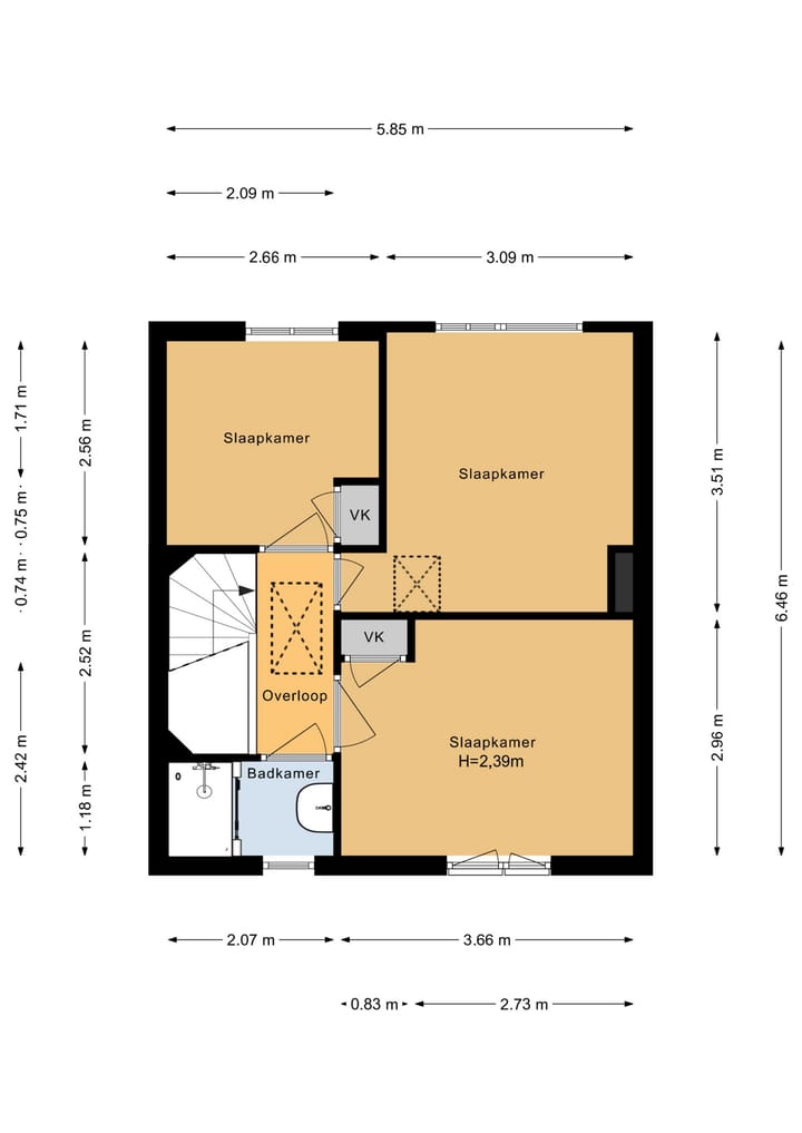 Tussenwoning te koop: Duinroosstraat 120, Den Helder