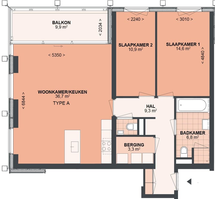 Appartement te huur: Bercylaan 269, Amsterdam