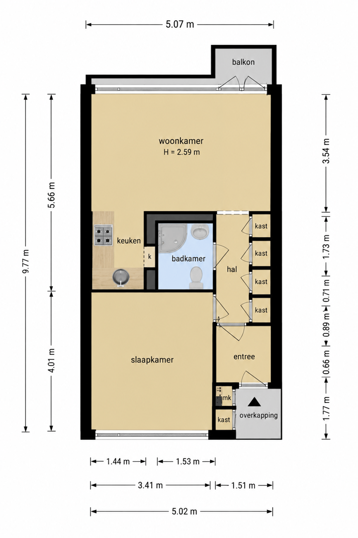 Appartement te koop: Rauwenhofflaan 30, Utrecht
