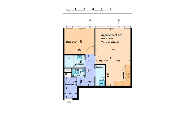 Appartement te huur: Velperbuitensingel 9-53, Arnhem