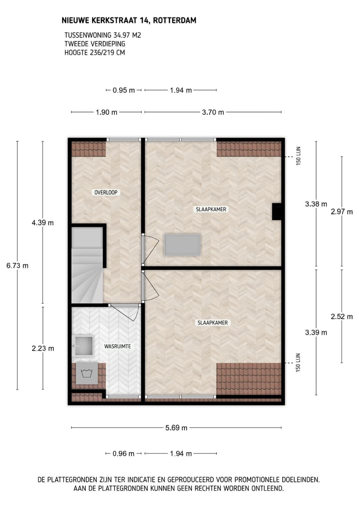 Tussenwoning te koop: Nieuwe Kerkstraat 14, Rotterdam