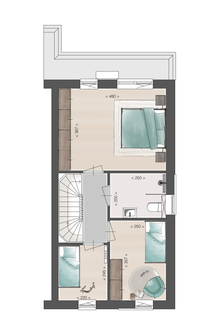 Foto 3 van Hoekwoning (Bouwnr. 07)