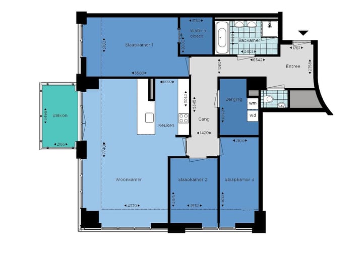 Appartement te huur: Turfhaven 206, 'S-Gravenhage