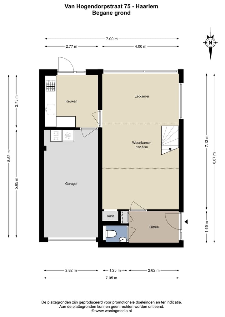Hoekwoning te koop: Van Hogendorpstraat 75, Haarlem