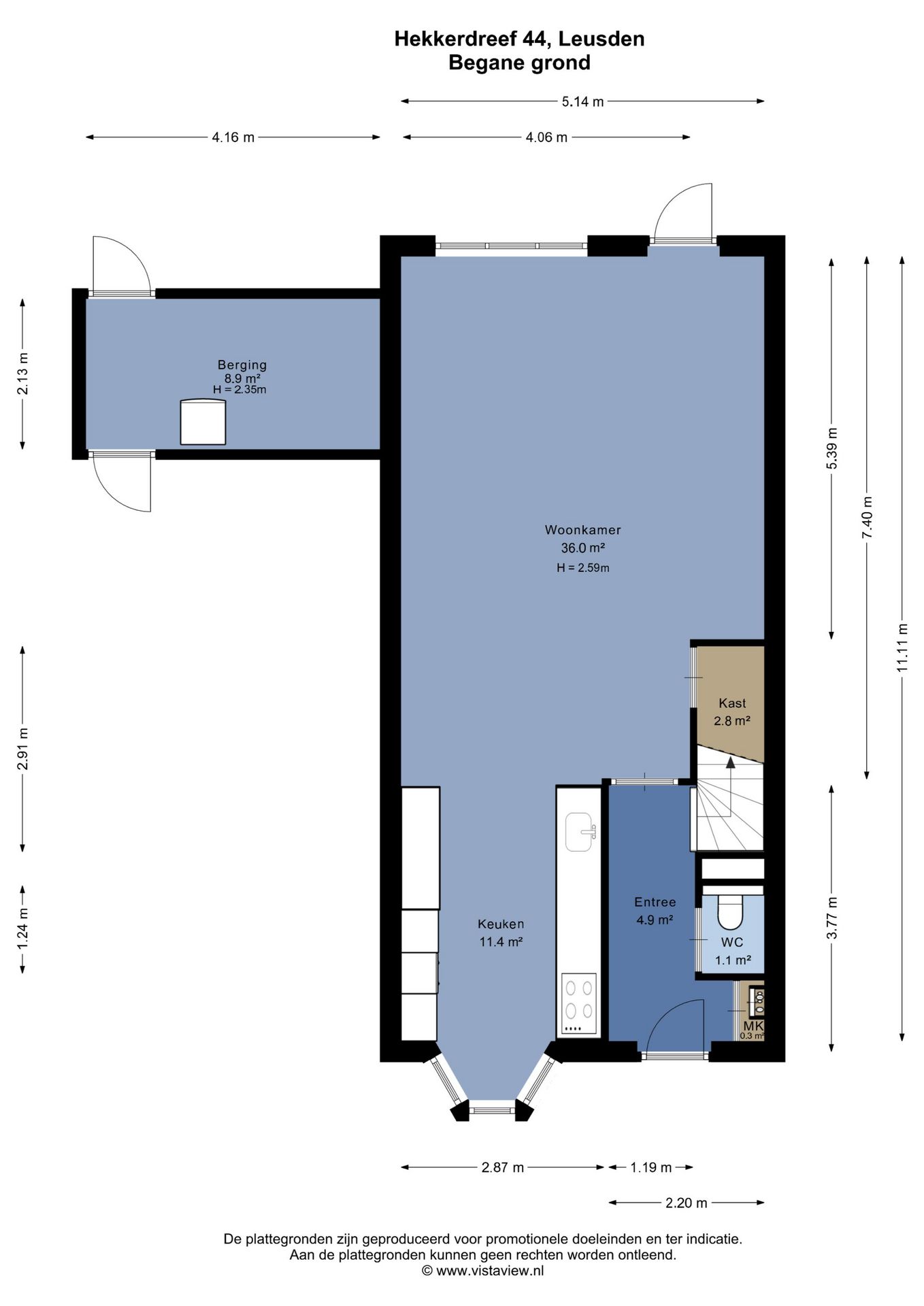 Foto 40 van Hekkerdreef 44