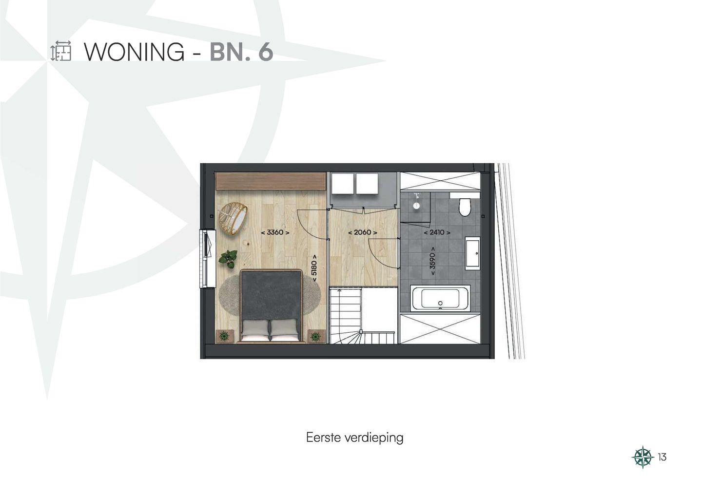 Foto 1 van Stadswoning (Bouwnr. 6)