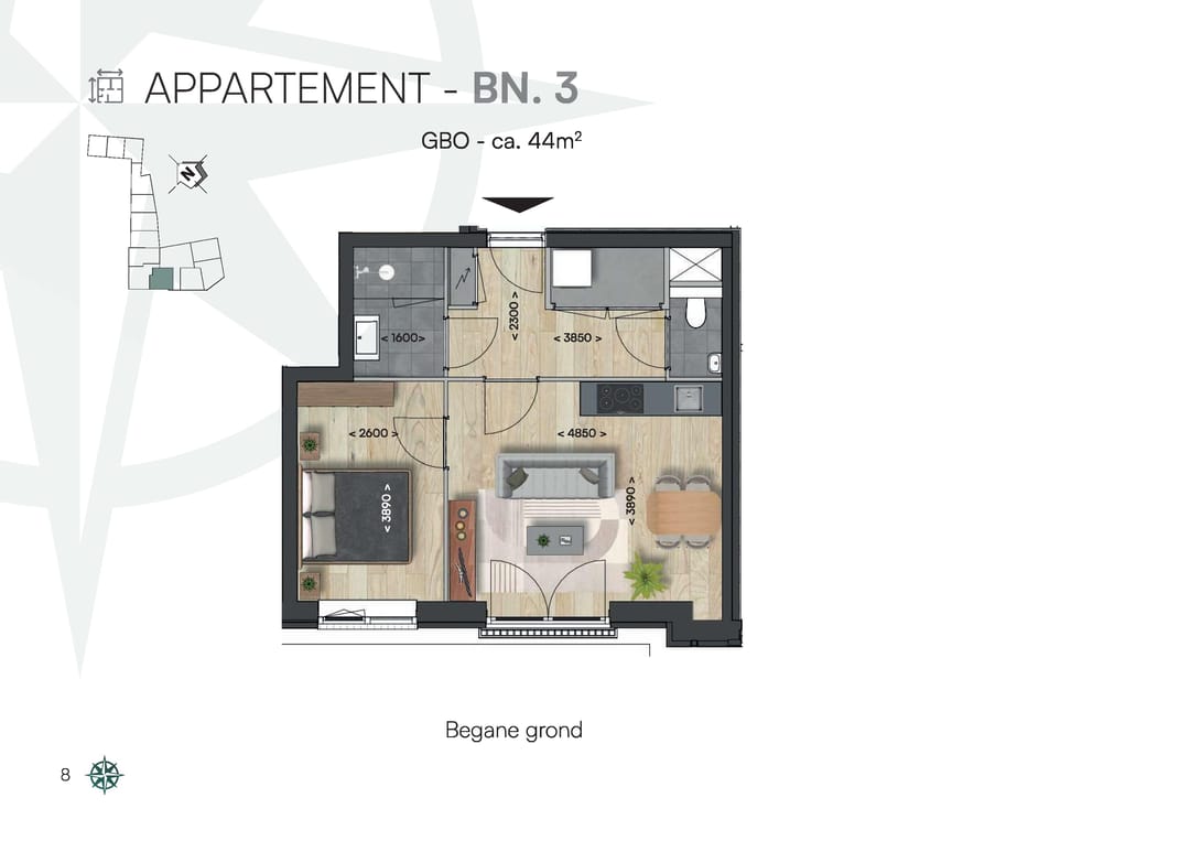 Photo 1 of Appartement (Bouwnr. 3)