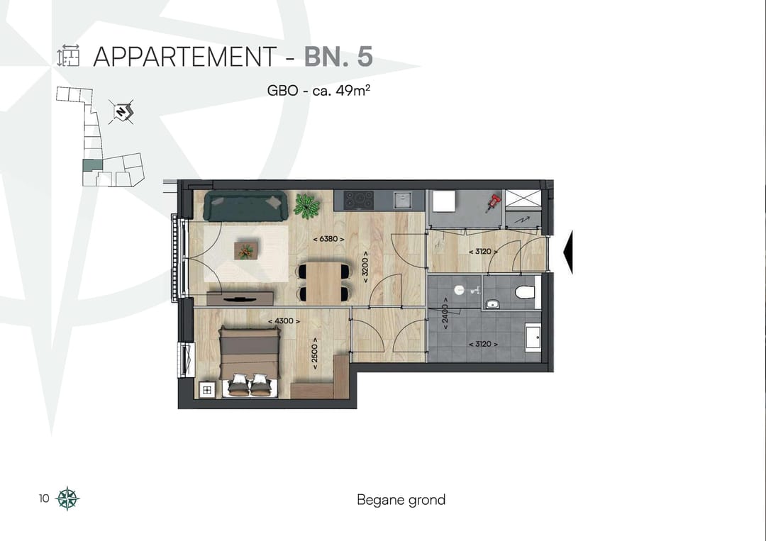 Foto 1 van Appartement (Bouwnr. 5)