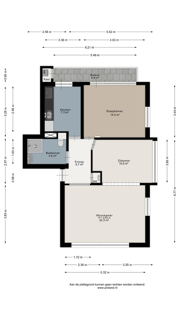 Appartement te koop: Jan Ligthartstraat 2, Voorburg