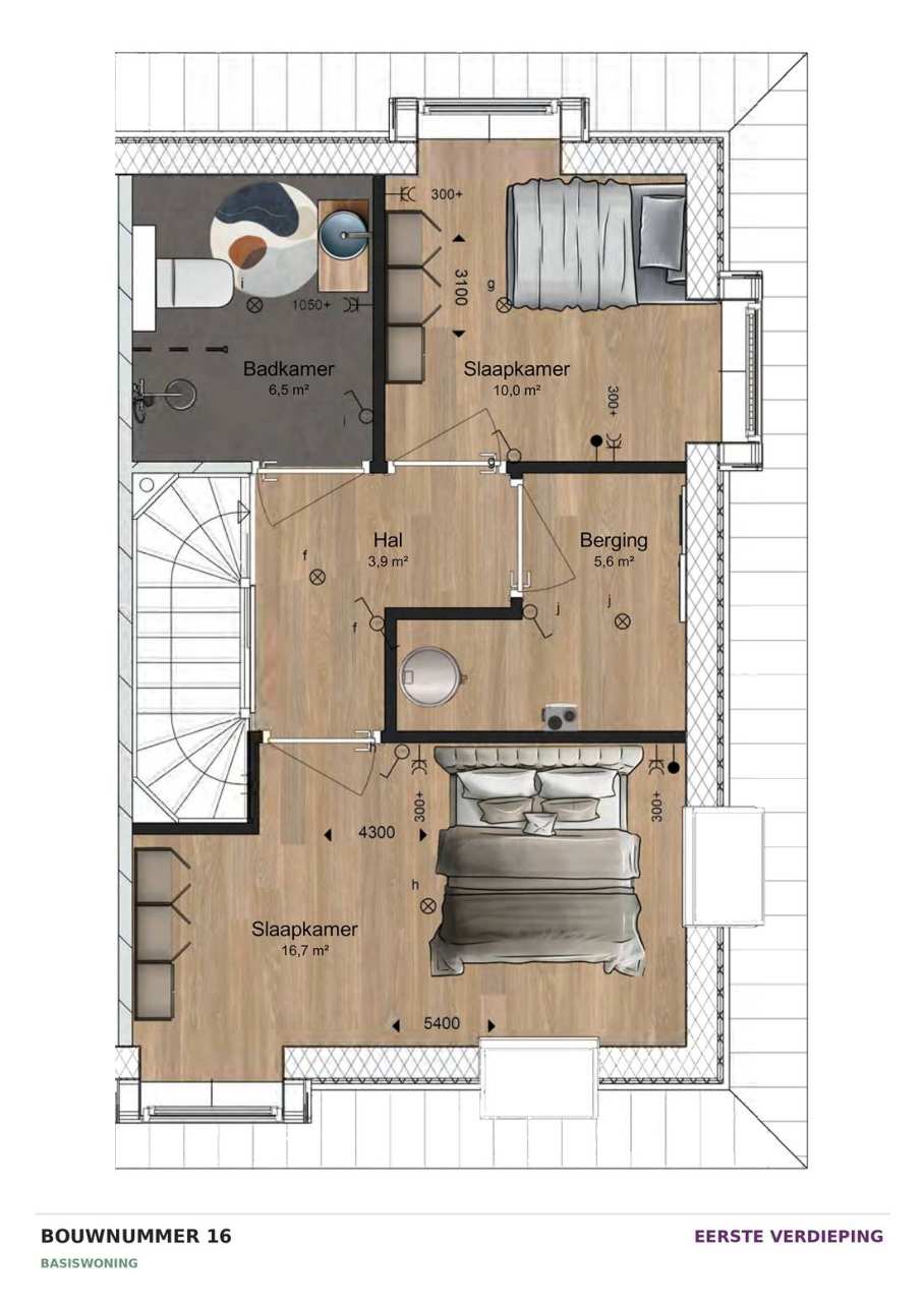Foto 10 van Helmershof, hoekwoning, bn 16
