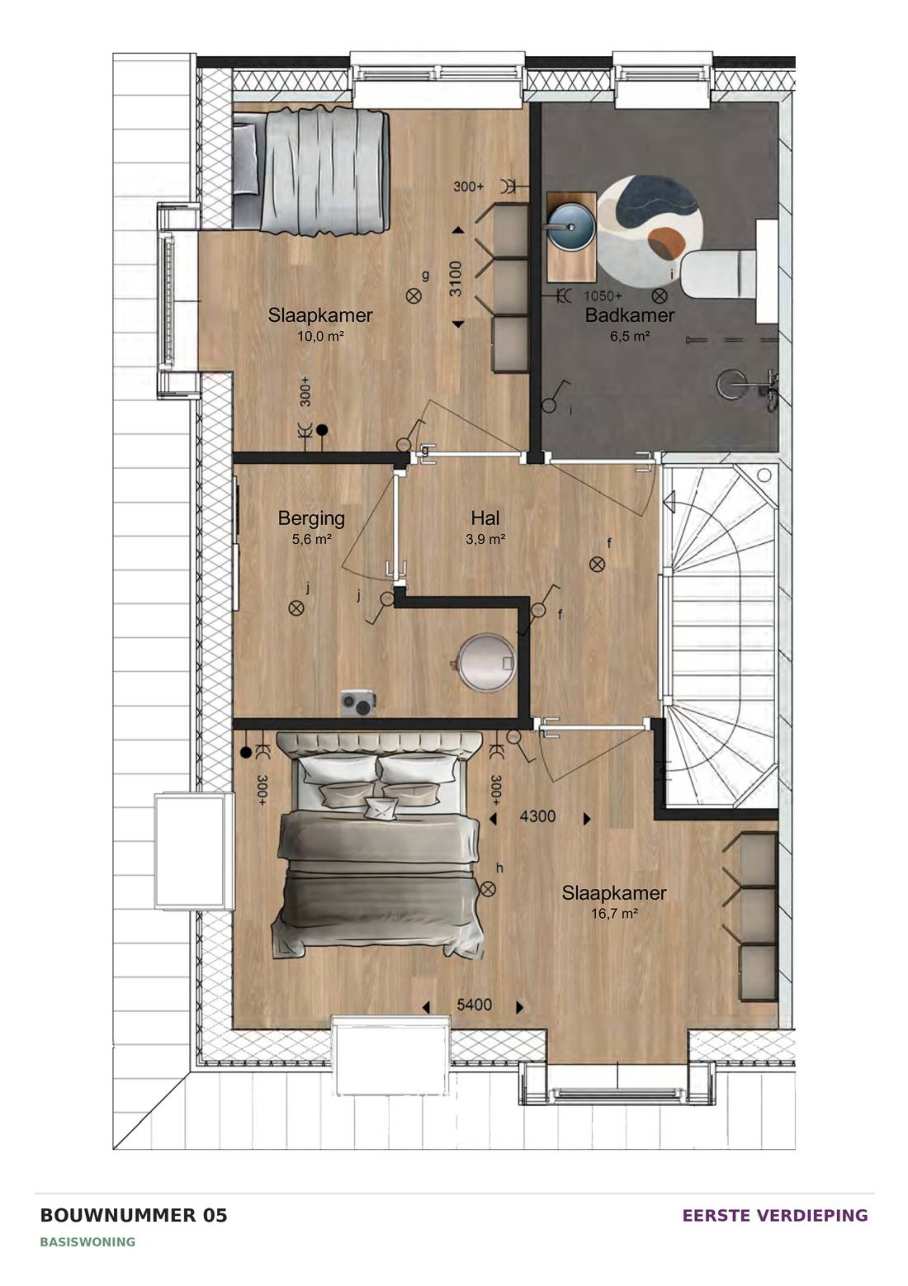 Foto 10 van Helmershof, hoekwoning, bn 5