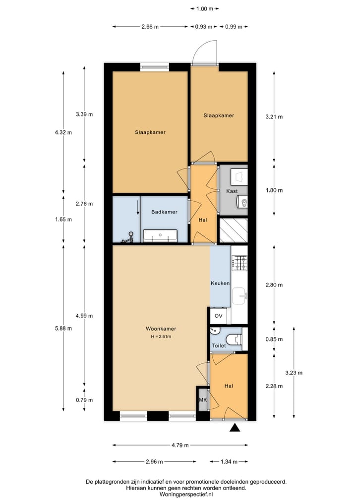 Appartement te koop: Oostzee 34, Amersfoort