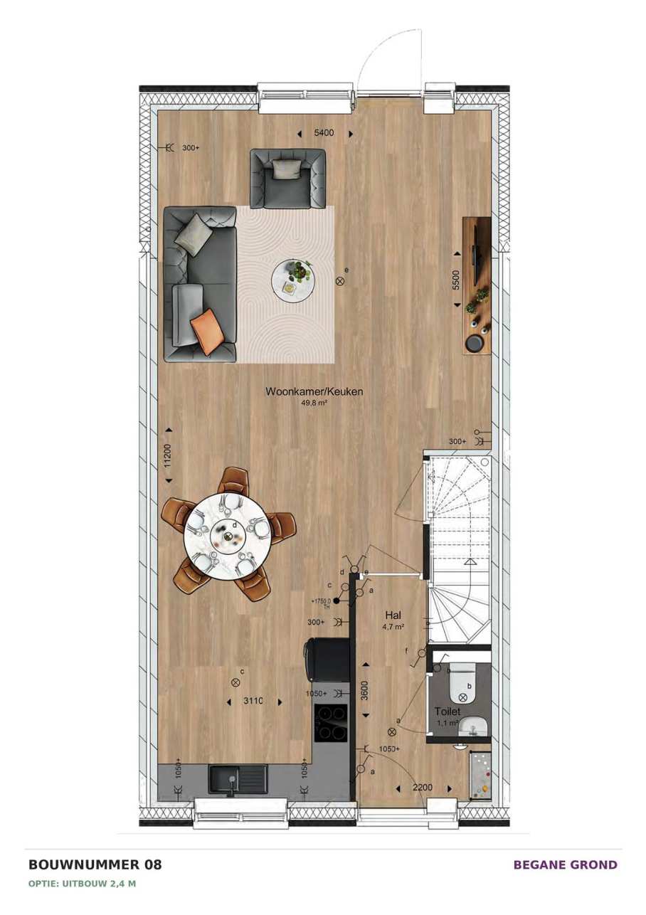 Photo 13 of Helmershof, tussenwoning, bn 8