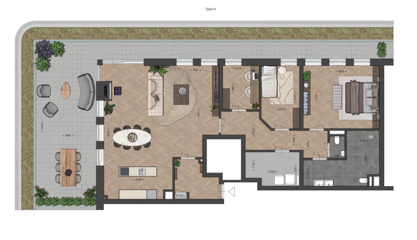 Foto 5 van Penthouse (Bouwnr. 25)
