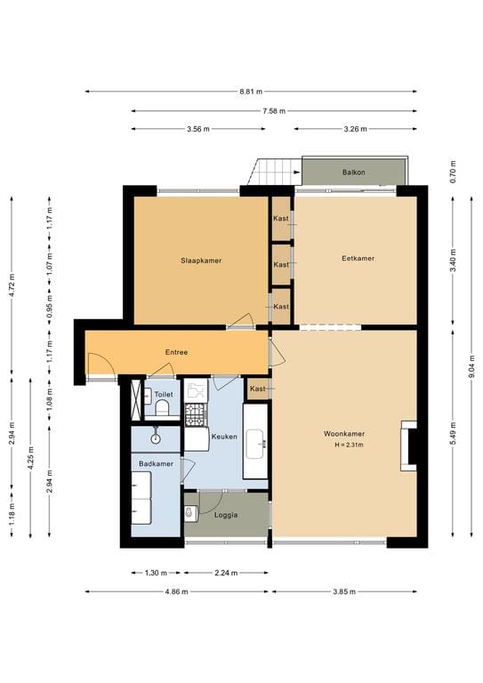 Appartement te huur: Berlagelaan 215, Hilversum