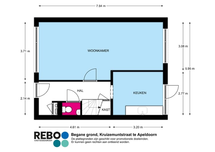 Hoekwoning te koop: Kruizemuntstraat 1073, Apeldoorn