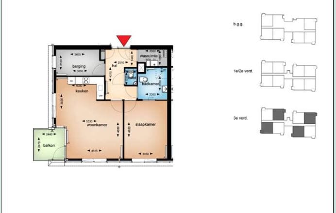 Appartement te huur: Koppeldijk 22C, Borculo