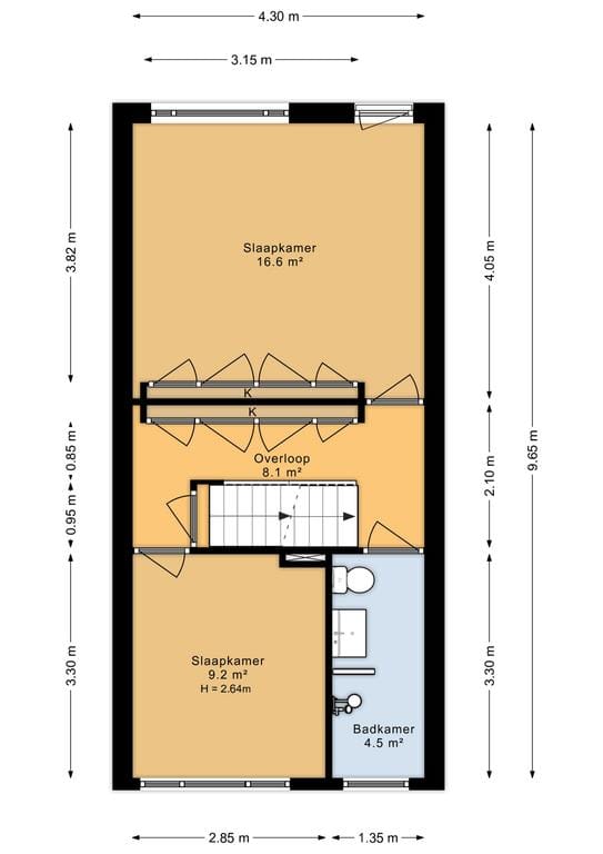 Tussenwoning te huur: Lenteklokje 26, Leeuwarden