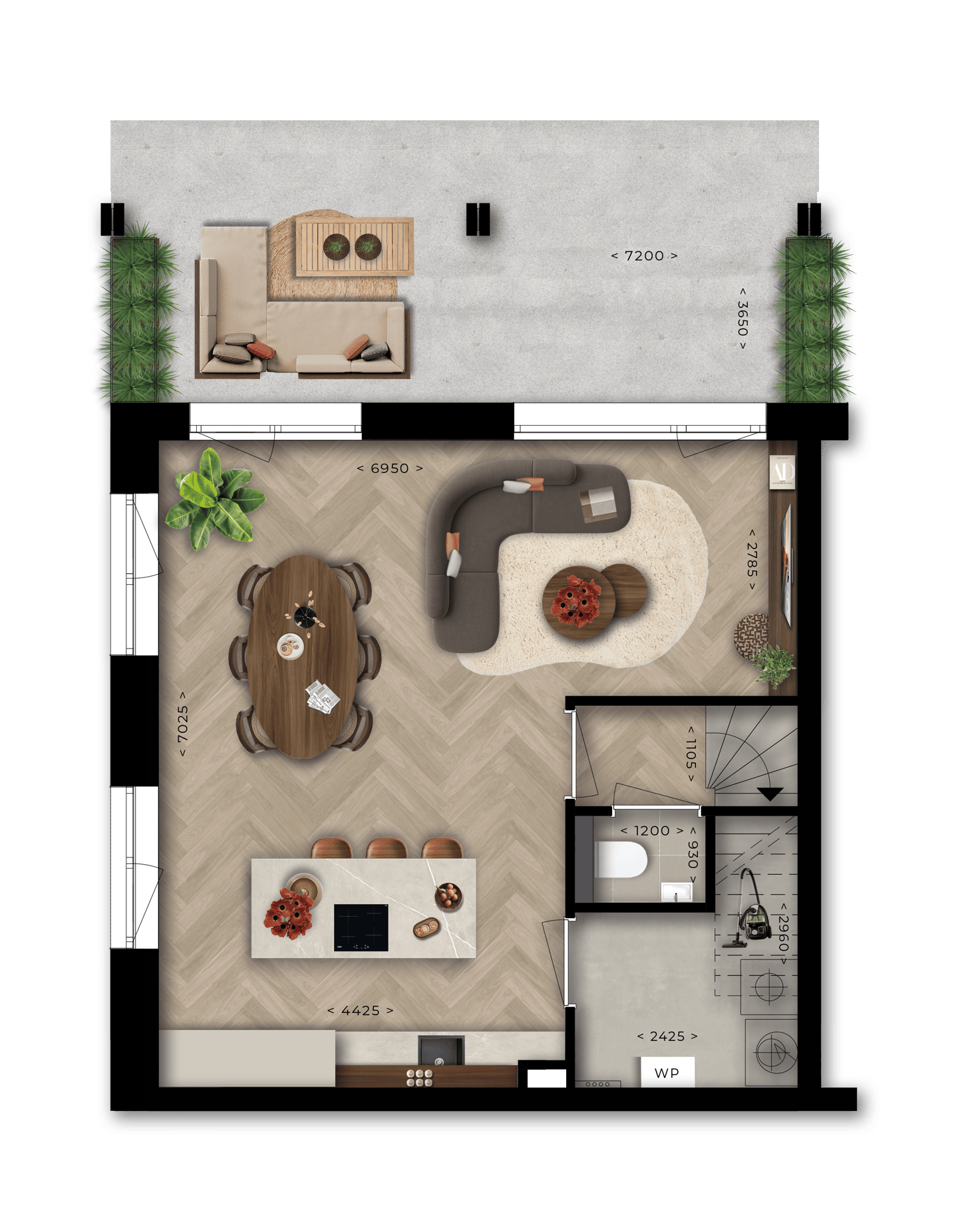Photo 10 of 3-kamer maisonnette (Bouwnr. D1.01)