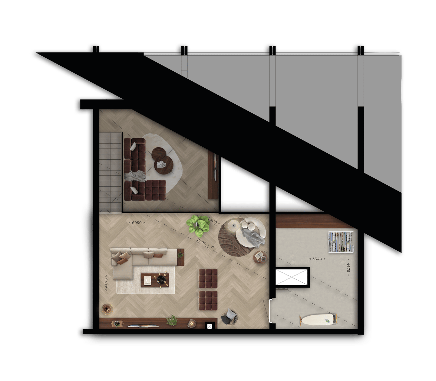 Photo 10 of 3-kamer tweelaagse penthouse (Bouwnr. D1.46)