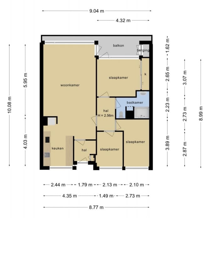 Appartement te huur: IJsselsingel 68, 'S-Hertogenbosch