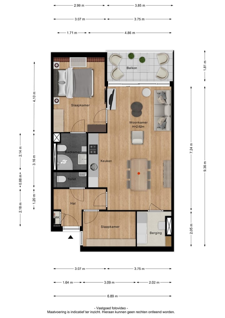 Appartement te koop: Schoneveld 73, Rhenen