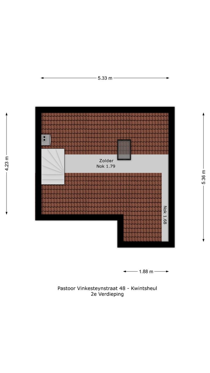 Tussenwoning te koop: Pastoor Vinkesteynstraat 48, Kwintsheul