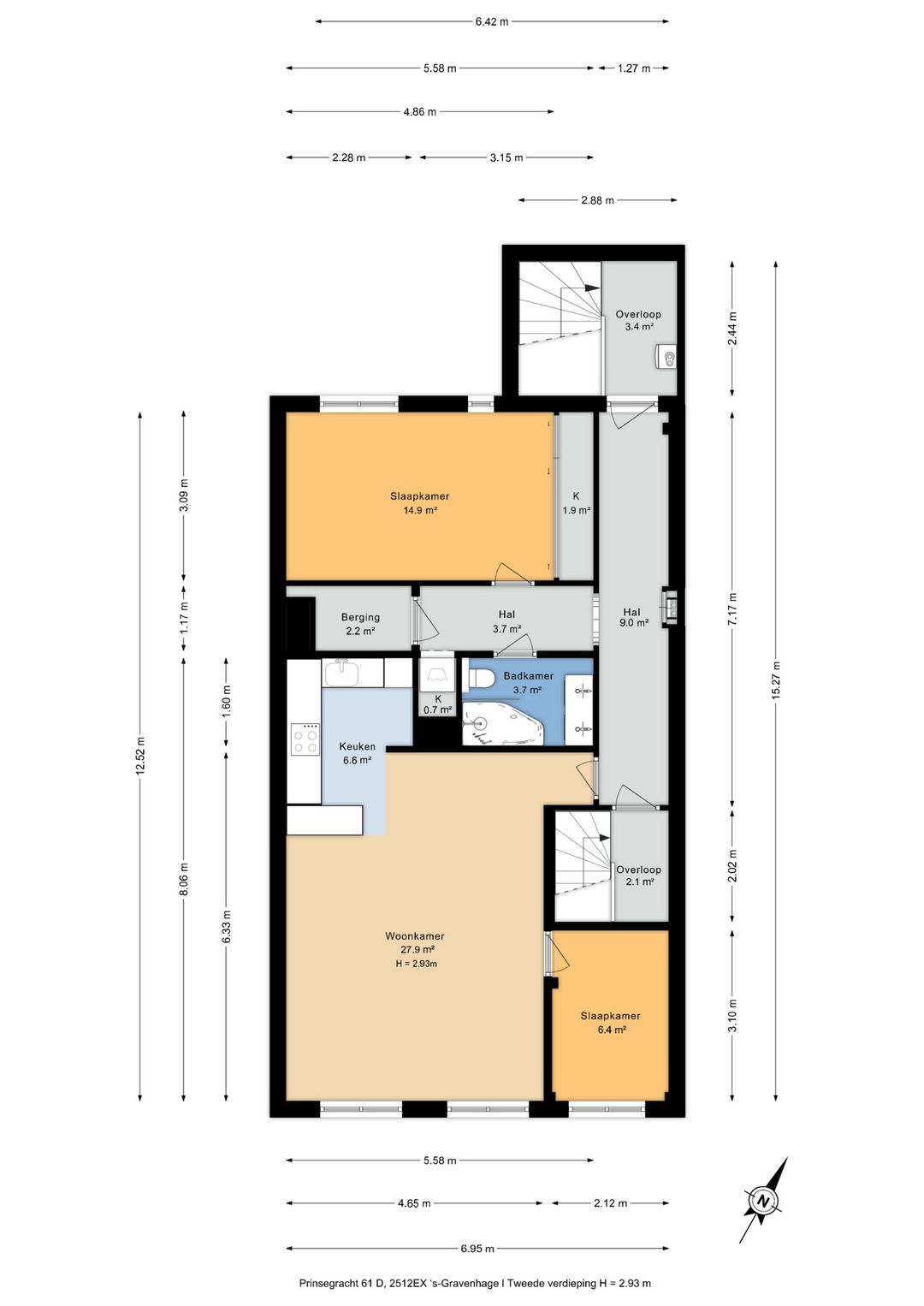 Foto 32 van Prinsegracht 61-D