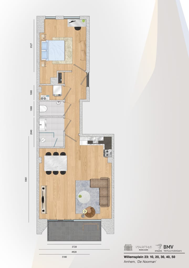 Appartement te huur: Willemsplein 23-10, Arnhem