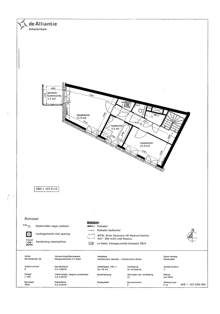 Appartement te huur: Borneostraat 29, Amsterdam