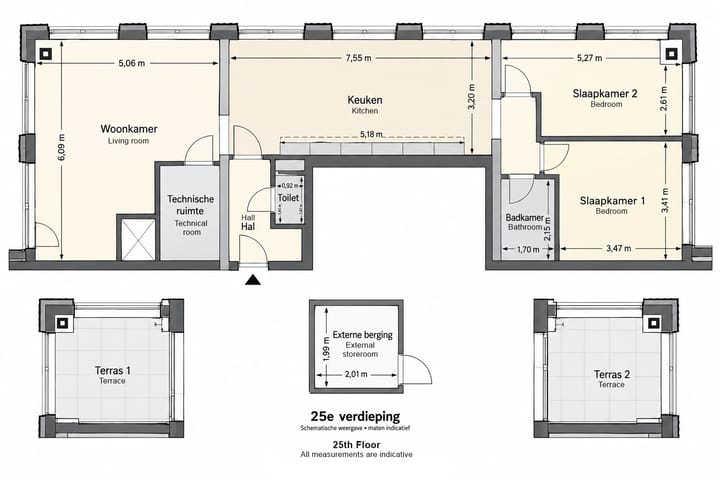 Appartement te huur: Koningin Julianaplein 9-184, 'S-Gravenhage