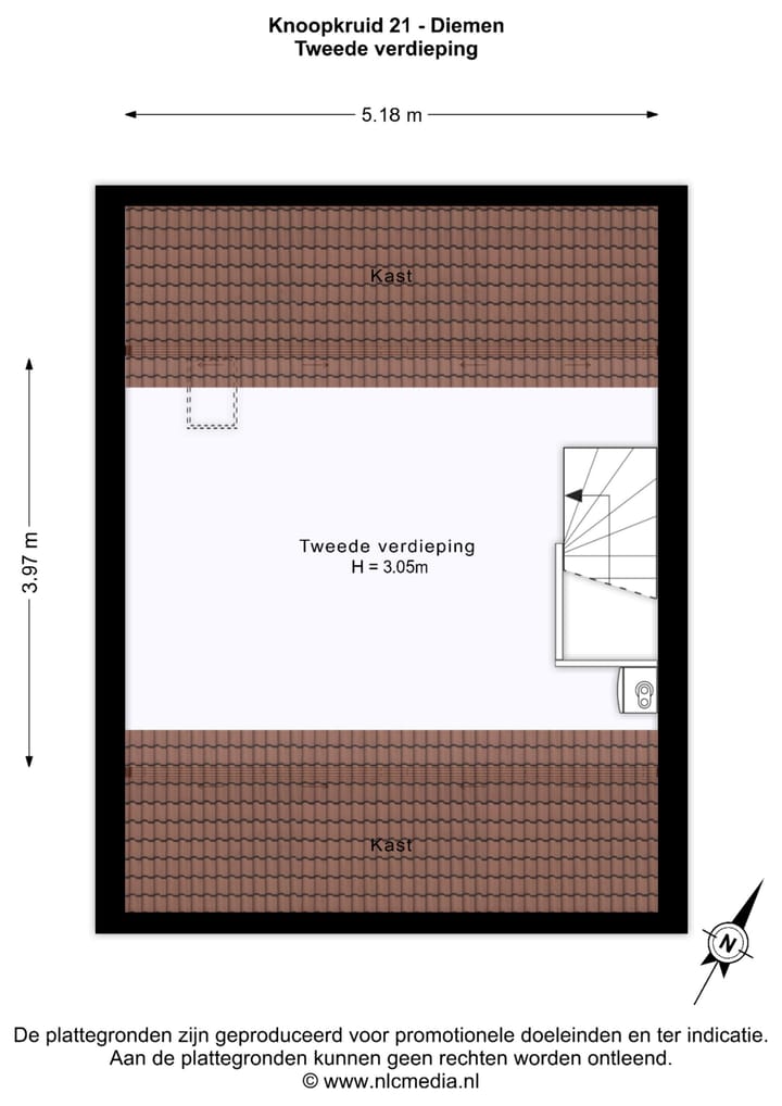 Hoekwoning te koop: Knoopkruid 21, Diemen