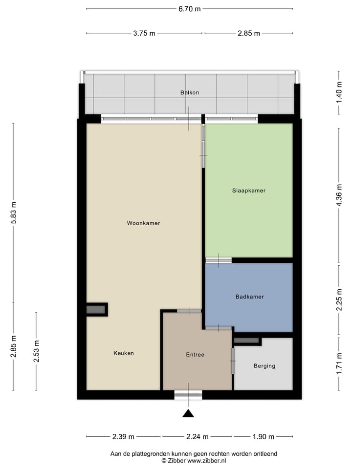 Appartement te koop: Binnenwater 95, Zoetermeer