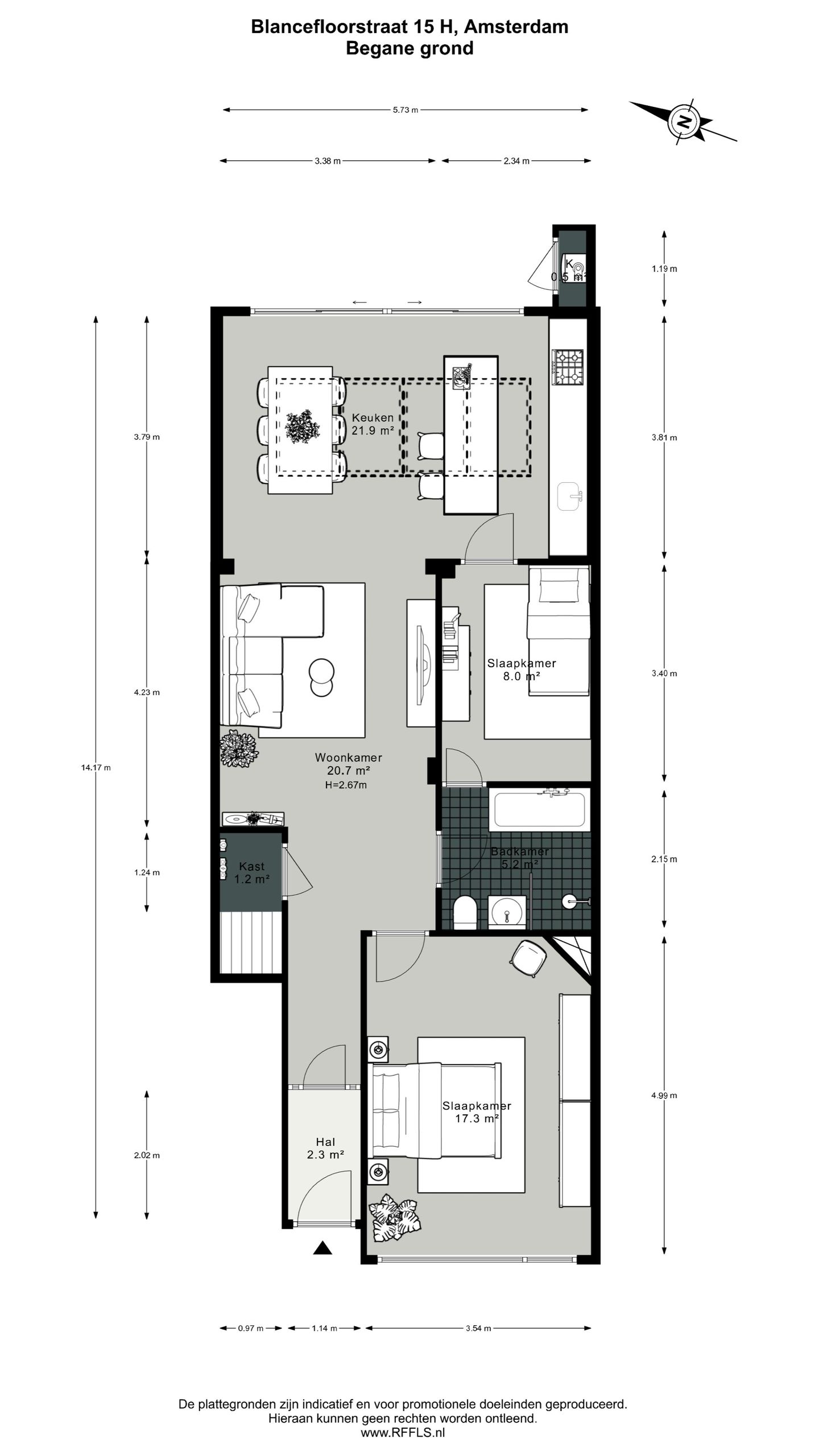 Foto 35 van Blancefloorstraat 15-H